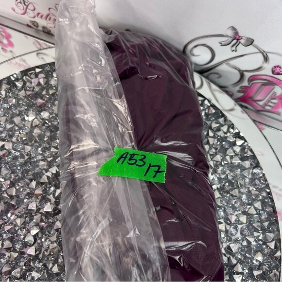 Icebreaker merino shirt top luxe embroidered logo Purple Long Sleeve Top - Picture 9 of 9